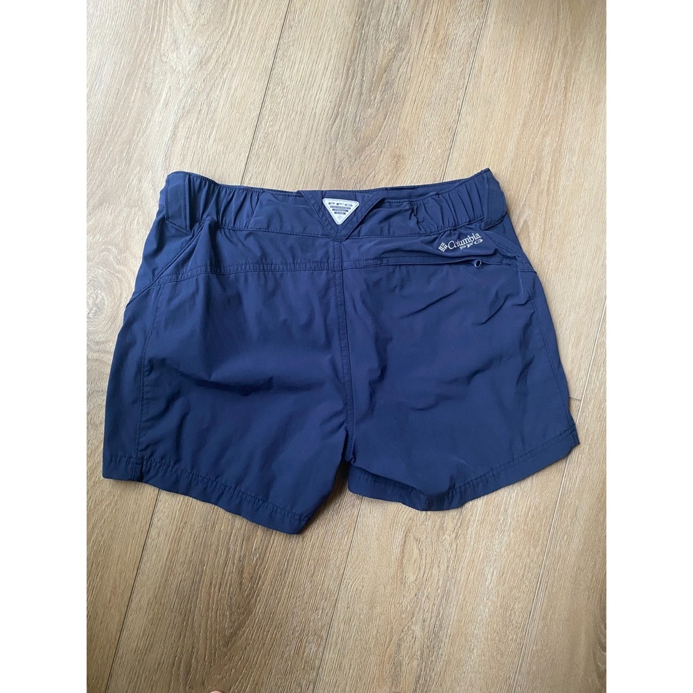 Columbia PFG Shorts Womens 6 Navy Performance Fishing Hiking Outdoor Stretch - Picture 7 of 11